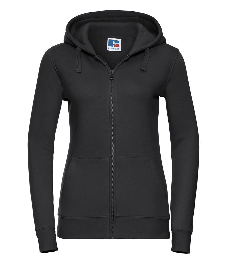 266F - Russell Ladies Authentic Zip Hooded Sweatshirt
