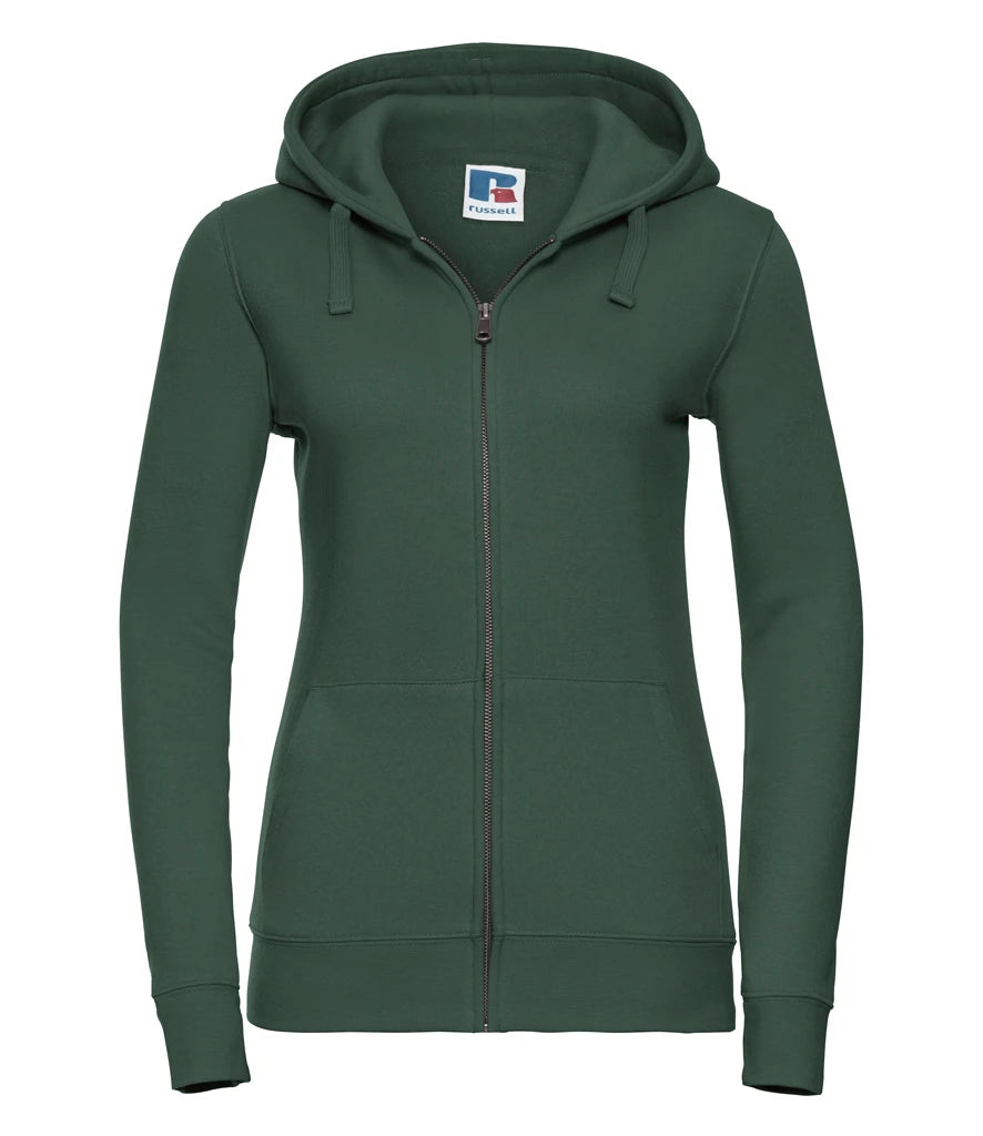 266F - Russell Ladies Authentic Zip Hooded Sweatshirt