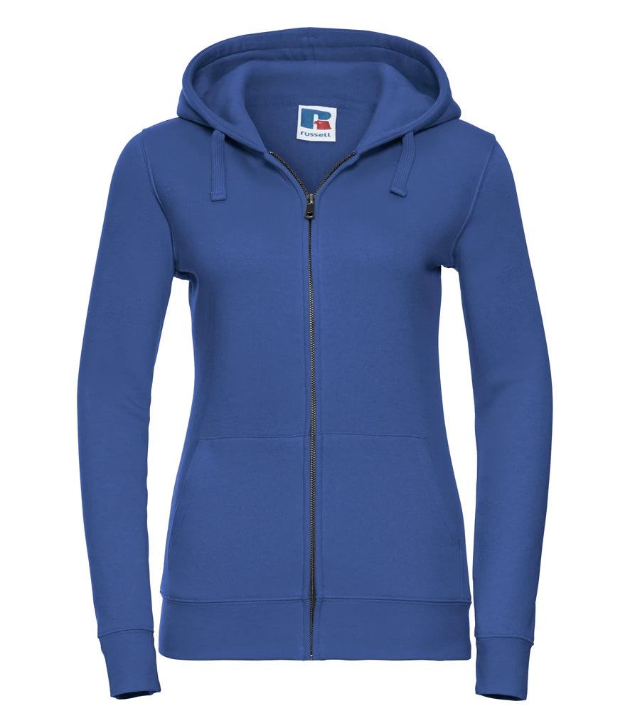 266F - Russell Ladies Authentic Zip Hooded Sweatshirt