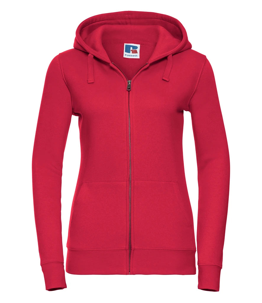 266F - Russell Ladies Authentic Zip Hooded Sweatshirt