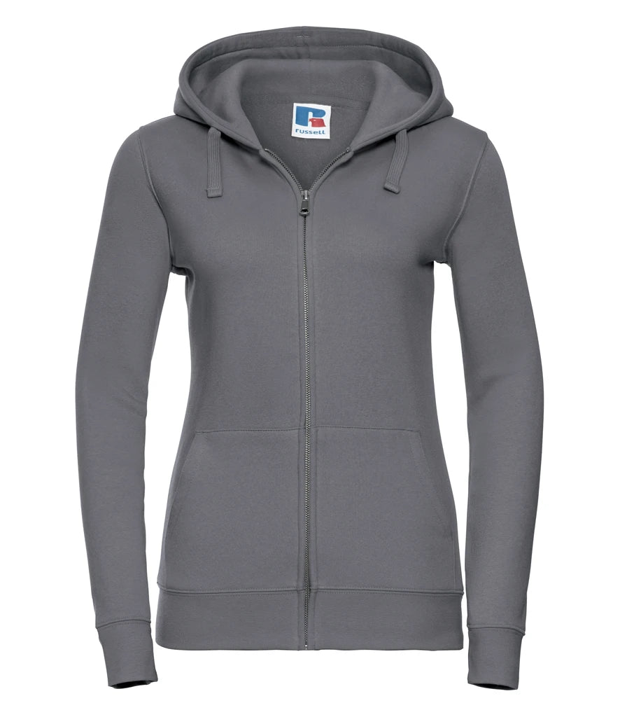 266F - Russell Ladies Authentic Zip Hooded Sweatshirt