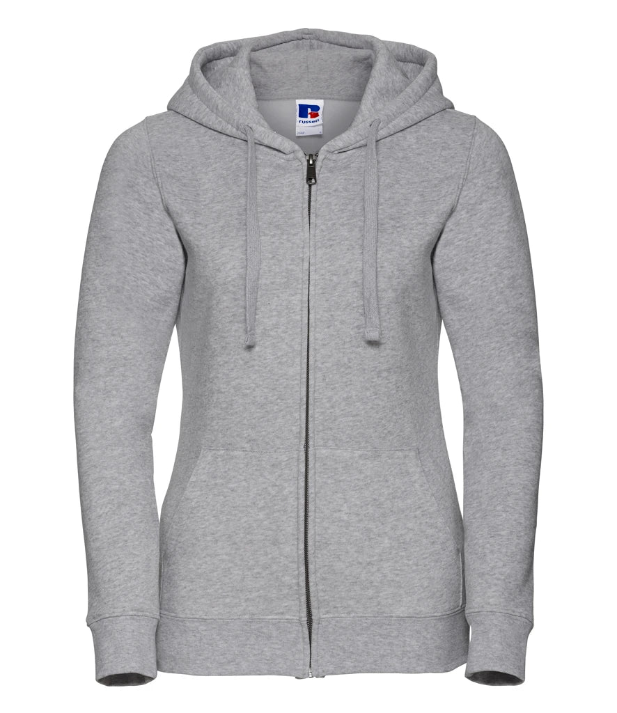 266F - Russell Ladies Authentic Zip Hooded Sweatshirt