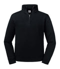 270M - Russell Authentic Zip Neck Sweatshirt