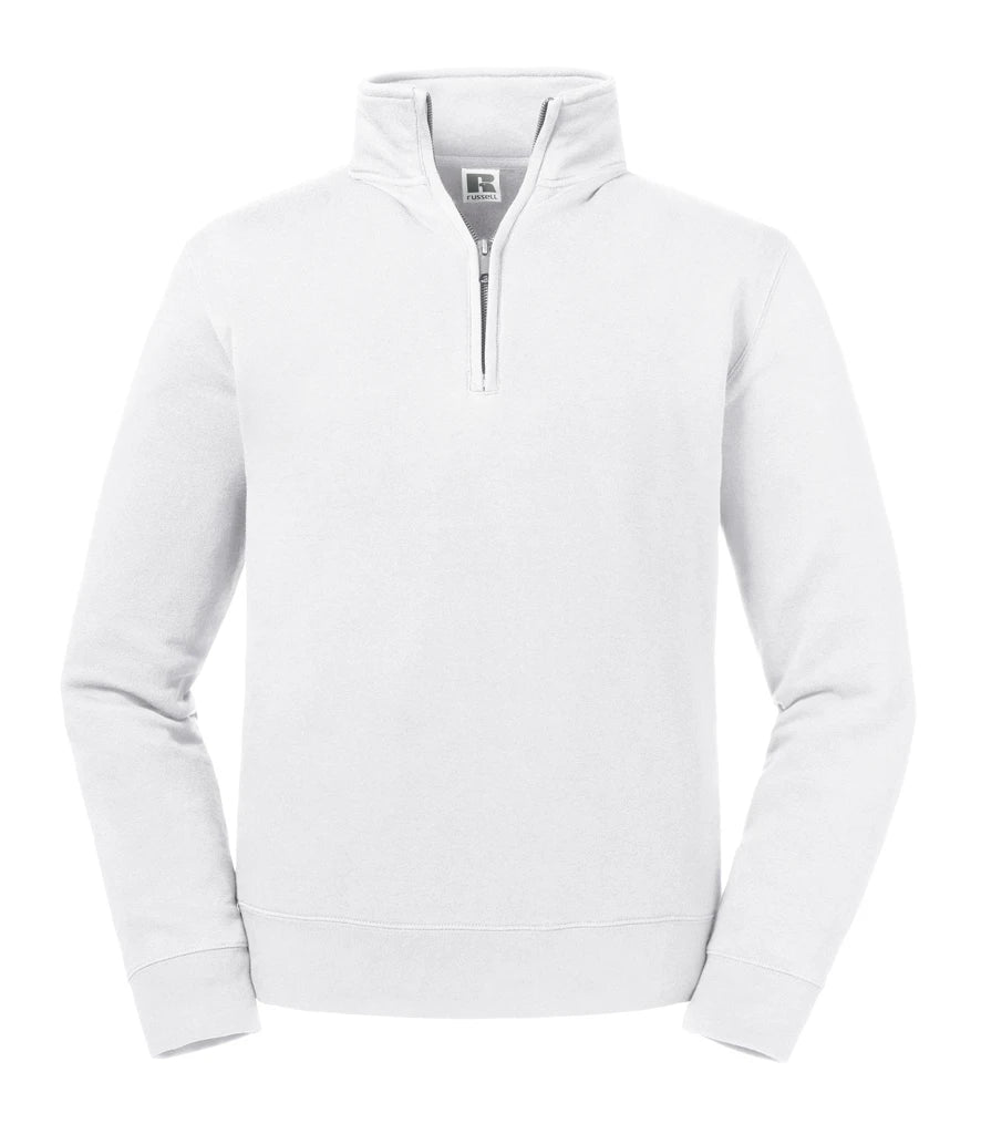 270M - Russell Authentic Zip Neck Sweatshirt