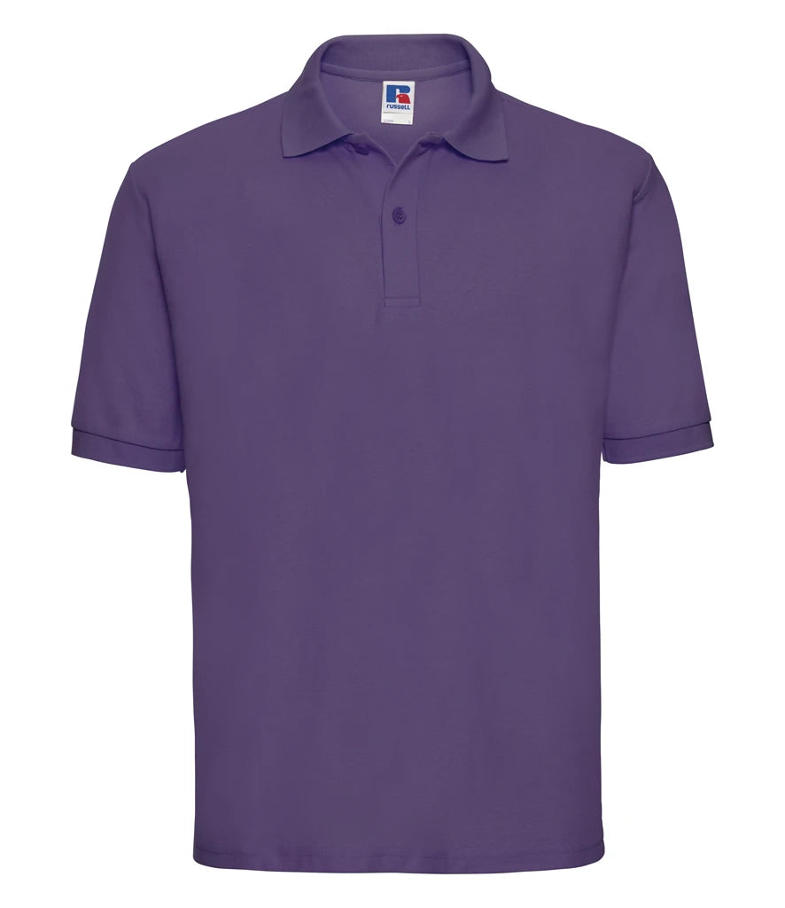 539M - Russell Poly/Cotton Piqué Polo Shirt