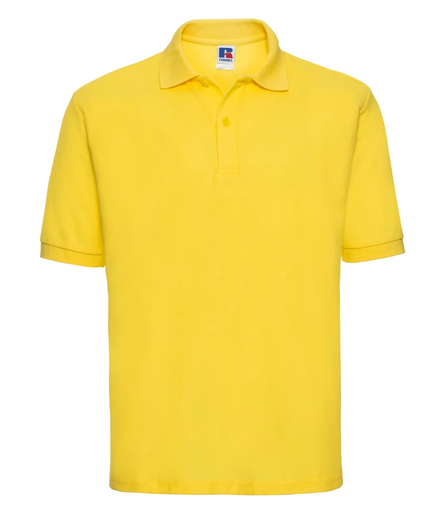 539M - Russell Poly/Cotton Piqué Polo Shirt