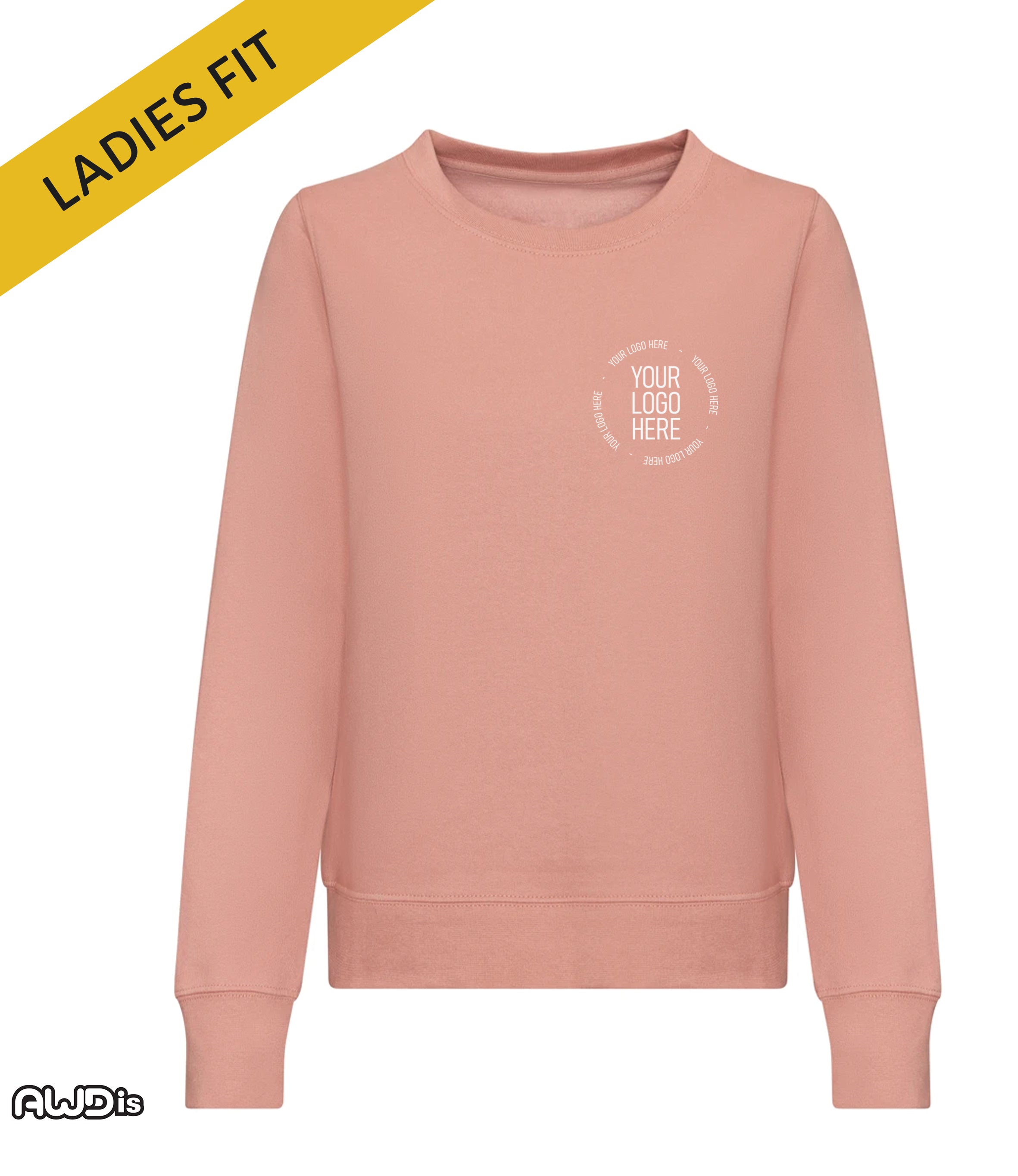 JH030F - AWDis Ladies Sweatshirt