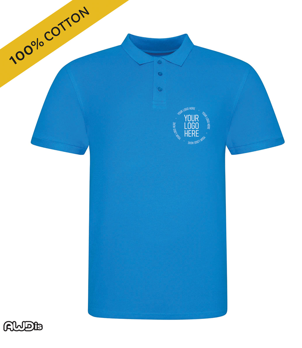 JP100 - AWDis The 100 Cotton Piqué Polo Shirt