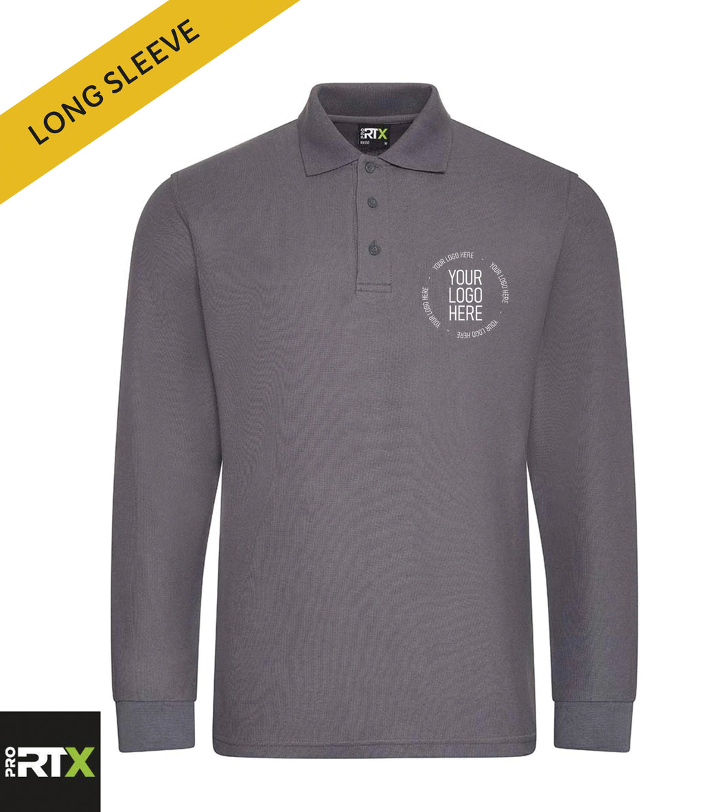 RX102 - Pro RTX Pro Long Sleeve Piqué Polo Shirt