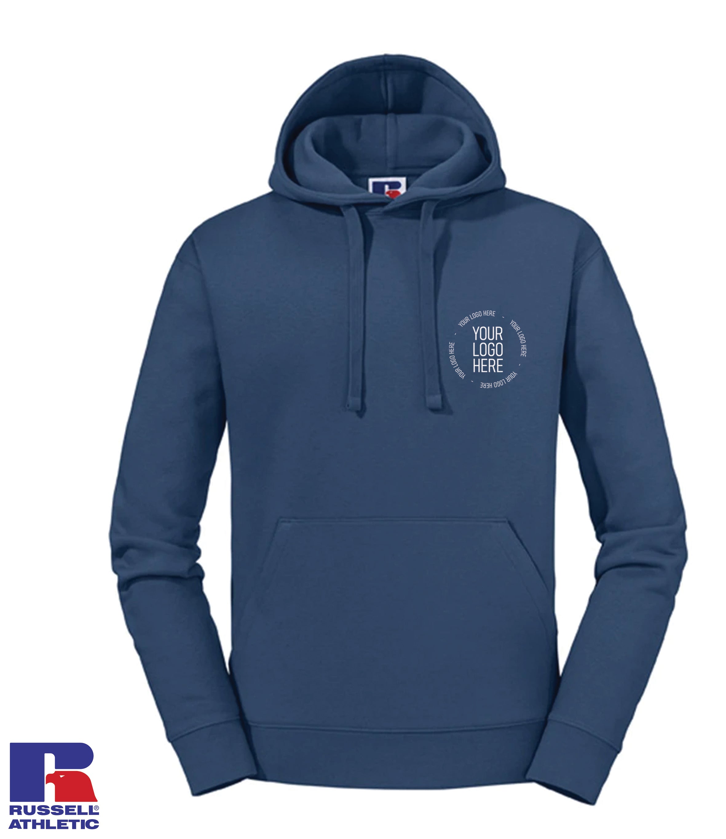 265M - Russell Authentic Hooded Sweatshirt