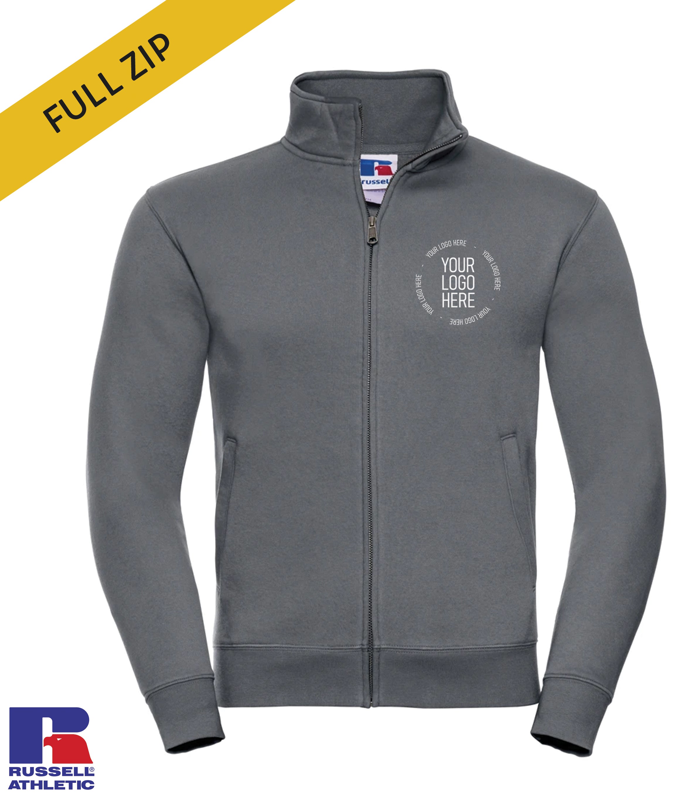 267M - Russell Authentic Sweat Jacket