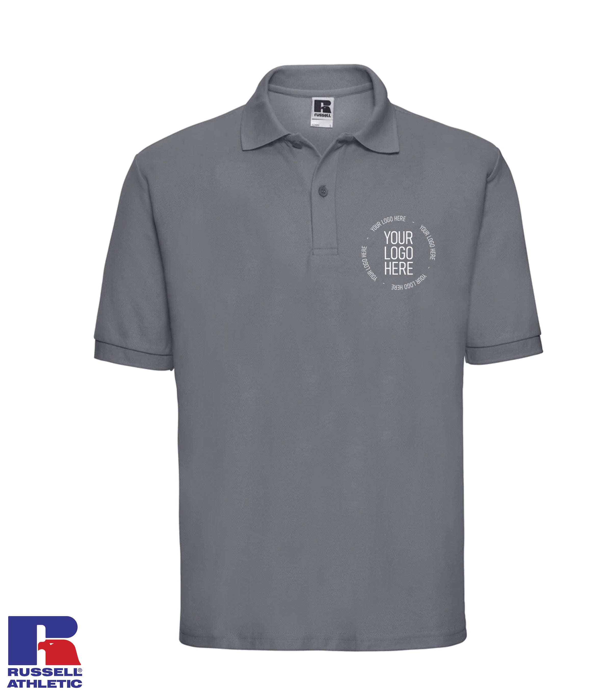 539M - Russell Poly/Cotton Piqué Polo Shirt
