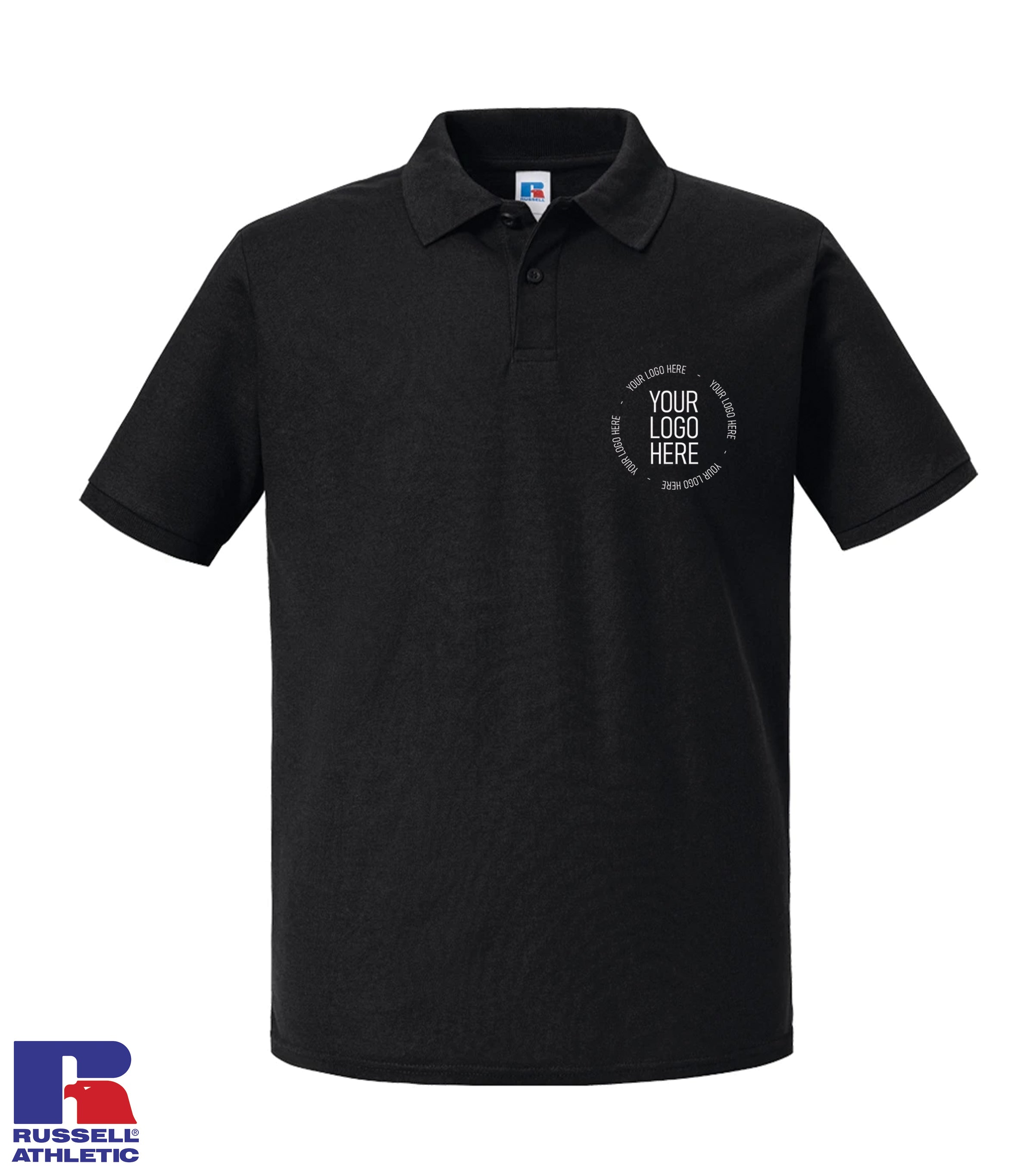 570M - Russell Authentic Eco Piqué Polo Shirt