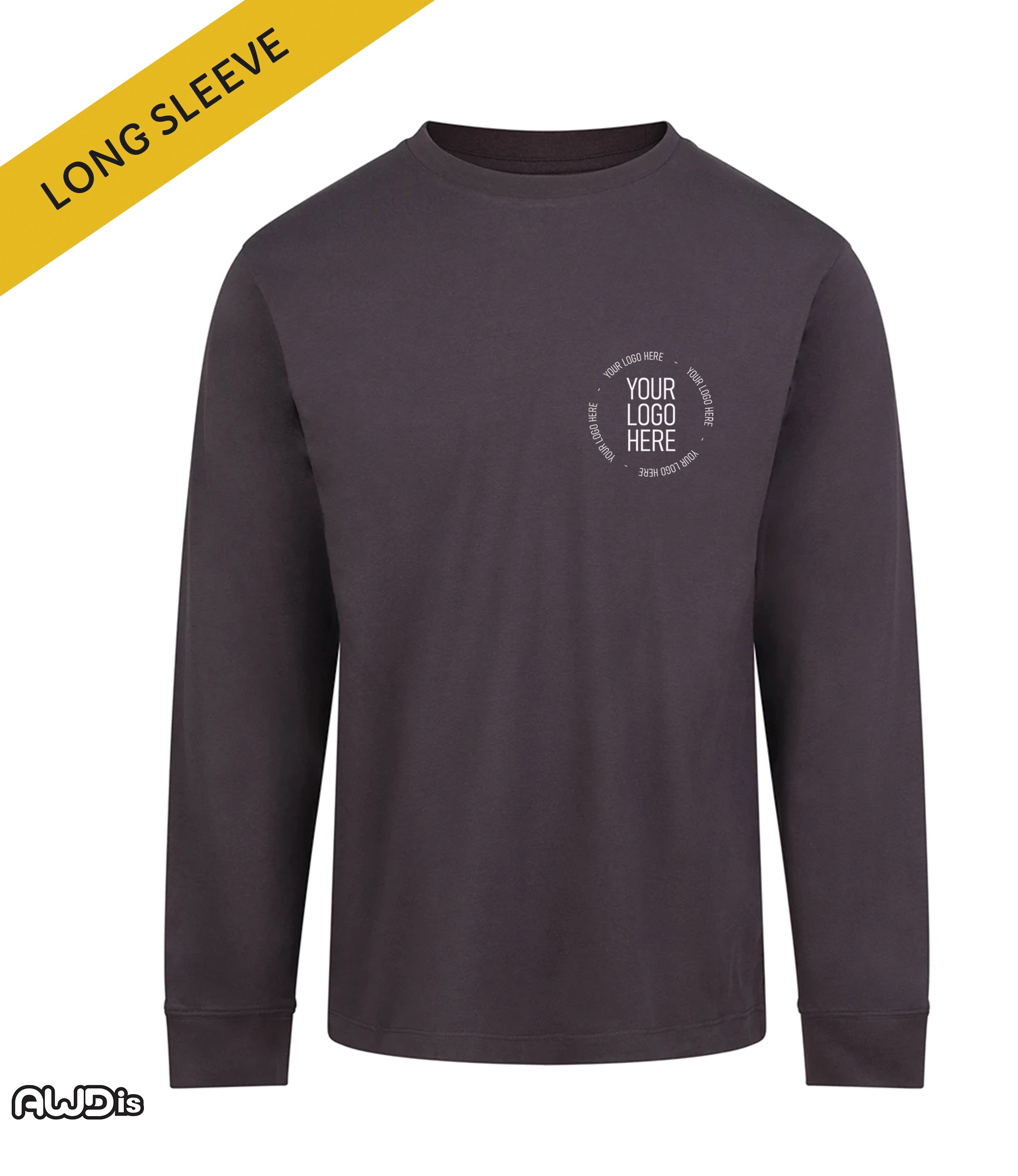 AT012 - AWDis Long Sleeve 180 T-Shirt